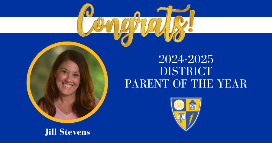 Congratulations to Jill Stevens, 2025 District Parent of the Year